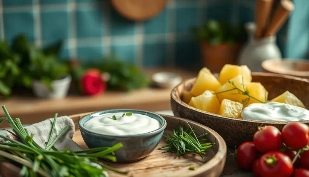 Pellkartoffeln mit Quark Zubereitung
