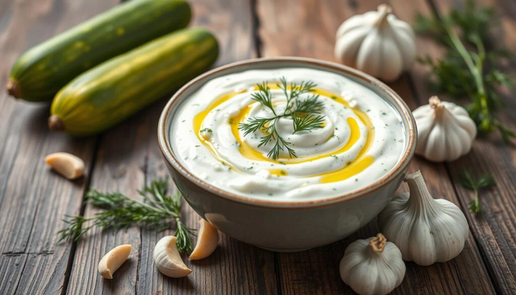 Tzatziki Sauce Zubereitung
