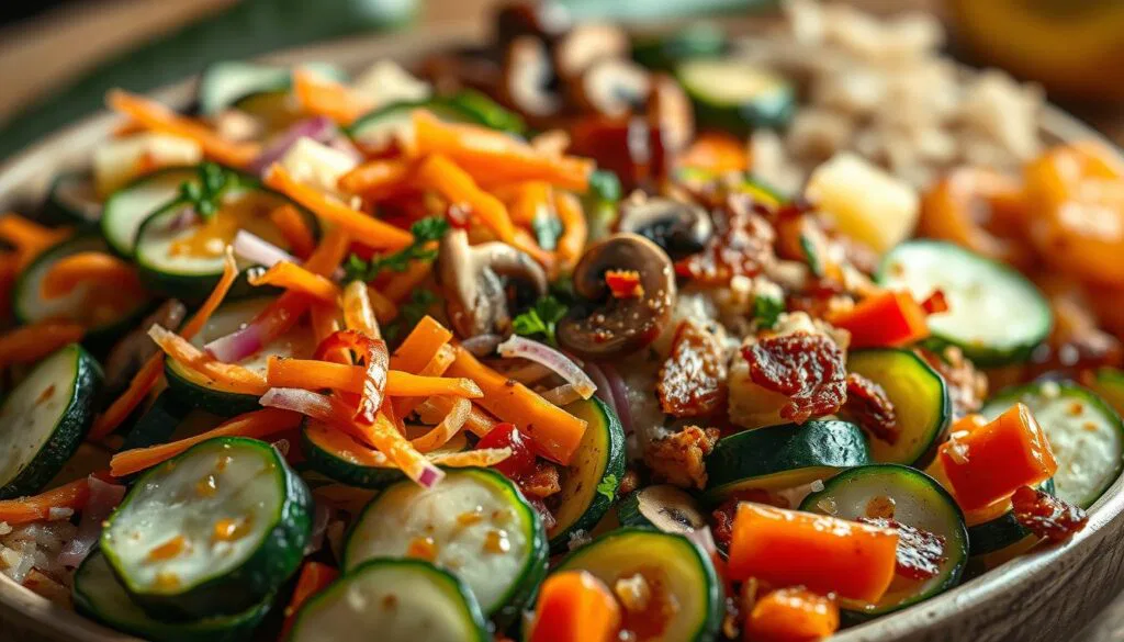 Zucchini Salat deutsche Variationen