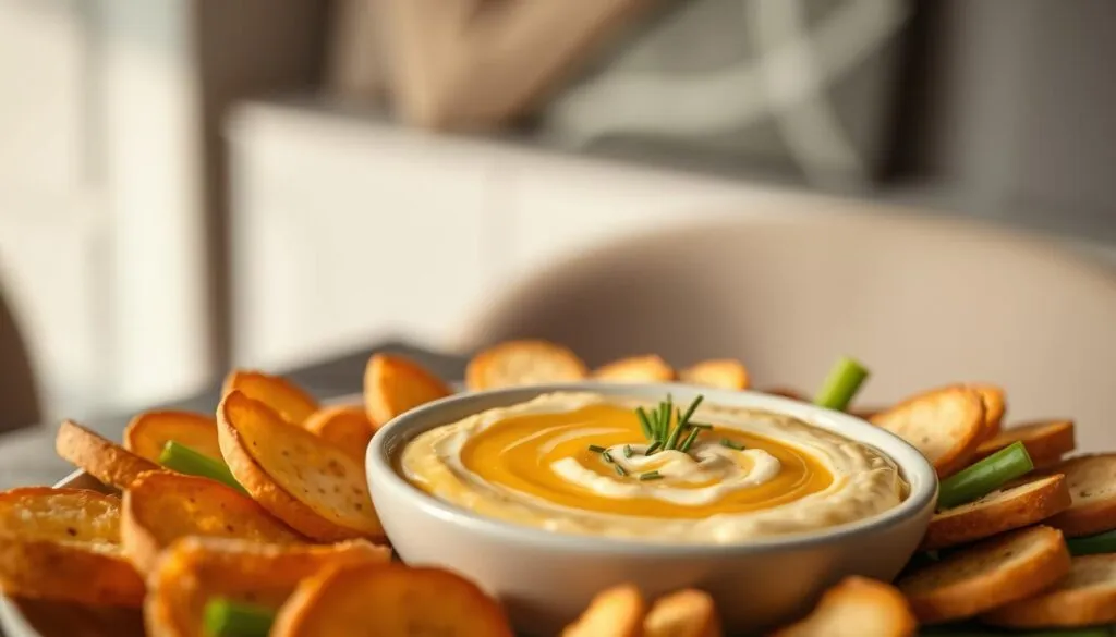Zwiebel Dip bei modernen Events