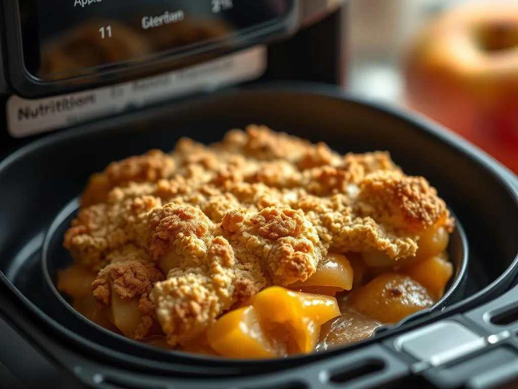 Apple Crumble Heißluftfritteuse Nährwerte Apple Crumble Heißluftfritteuse Nährwerte