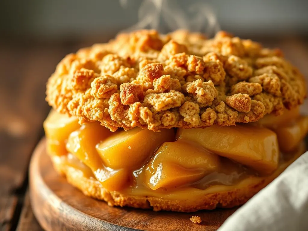 Apple Crumble Heißluftfritteuse