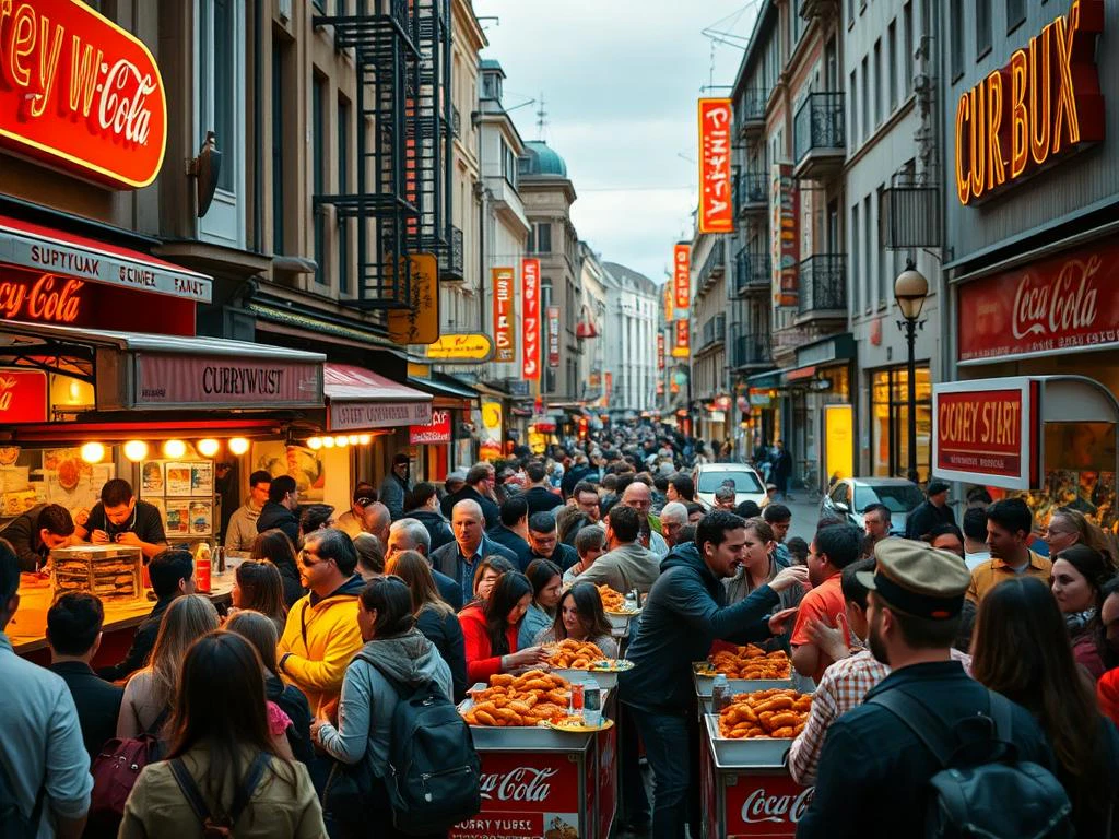 Currywurst Street Food Restaurants Currywurst Street Food Restaurants