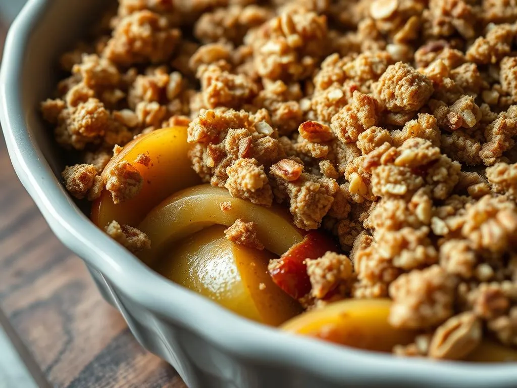 Low Carb Apple Crumble Variationen