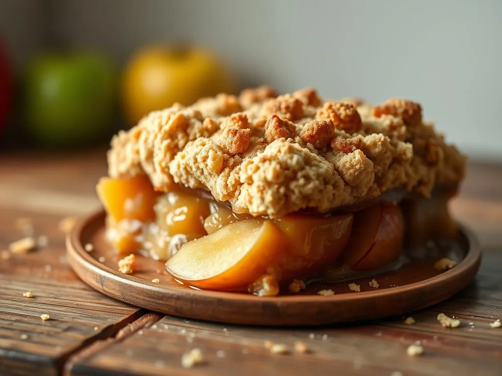 Low Carb Apple Crumble