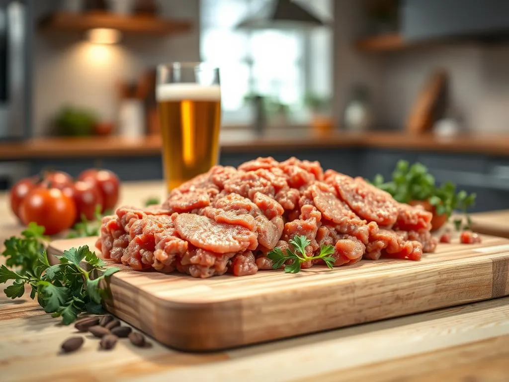 Thüringer Mett moderne Küche