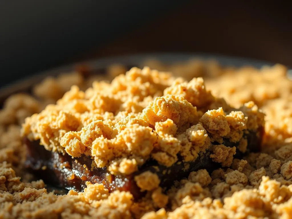 Vegane Streusel Crumble