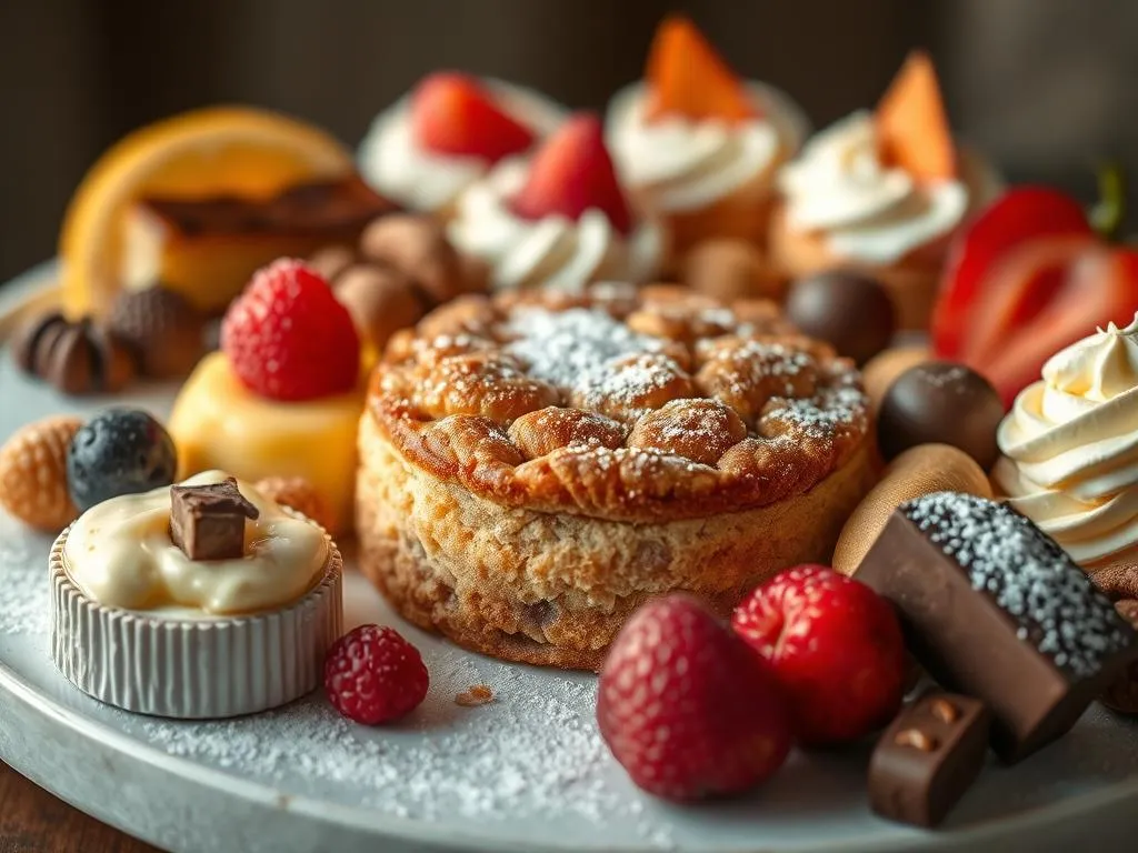 Ameisenkuchen Dessert Kombinationen