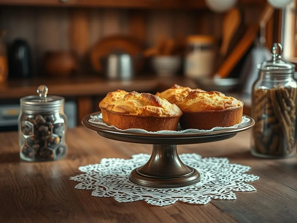 Aufbewahrung hausgemachter Kuchen