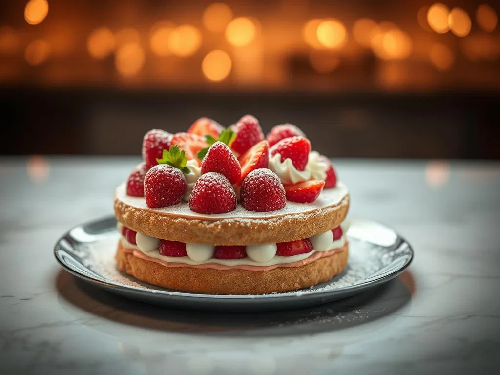 Erdbeer-Mascarpone Torte für besondere Anlässe