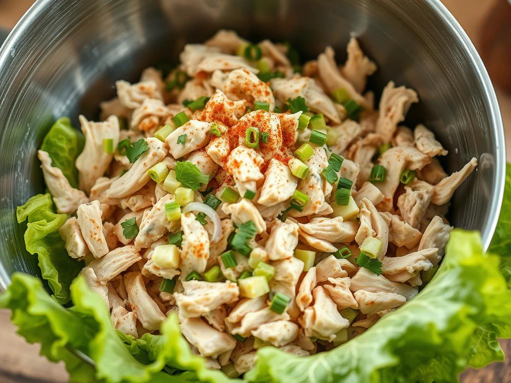 Geflügelsalat nach Omas Art Lagerung Geflügelsalat nach Omas Art Lagerung