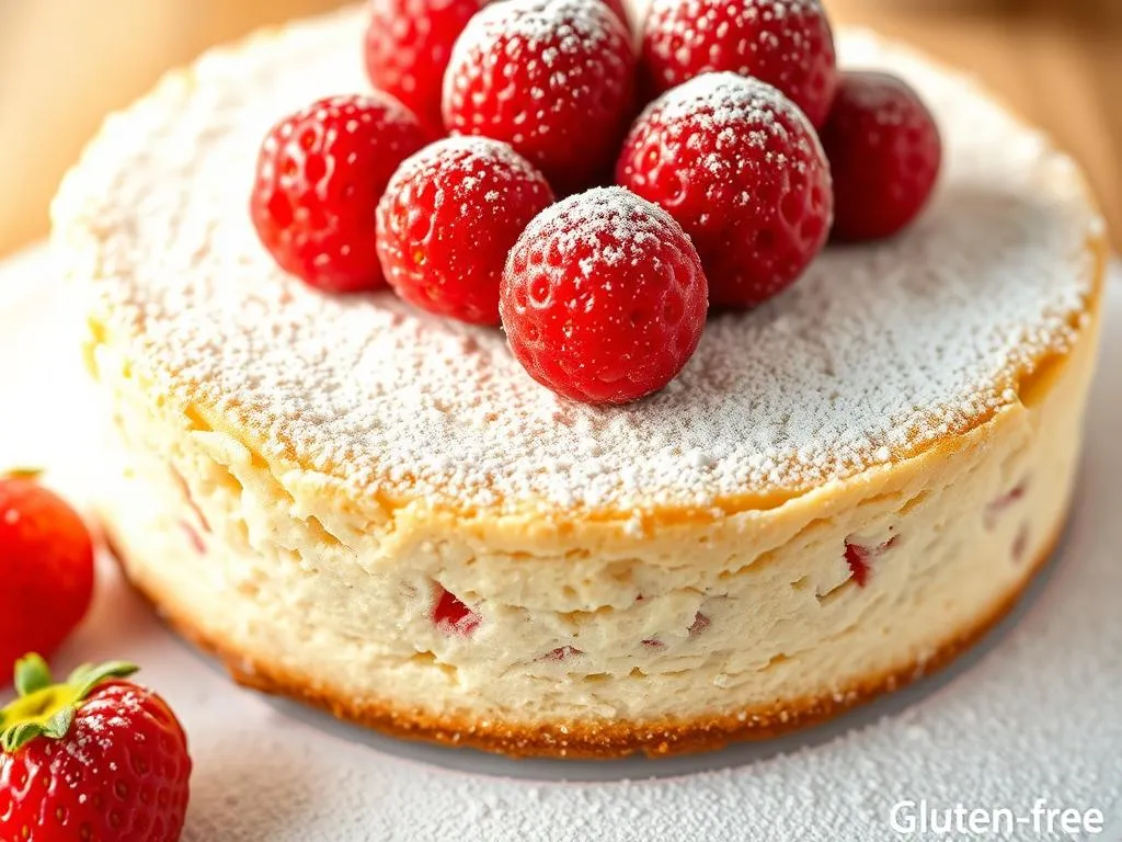 Glutenfreie Erdbeer-Kuchen Variante