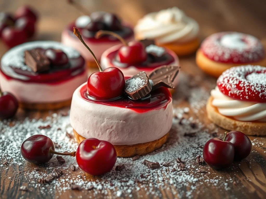 Kreative Kirsch-Desserts