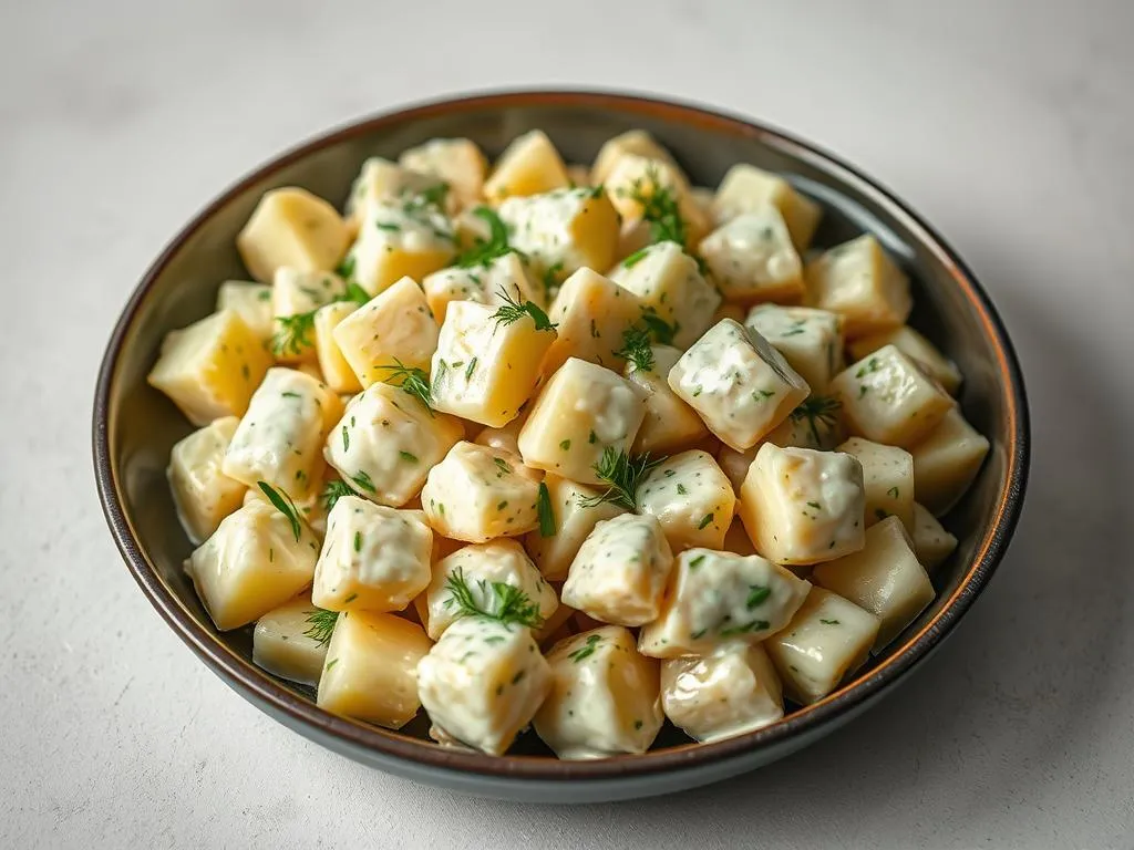 Omas Kartoffelsalat mit Mayonnaise