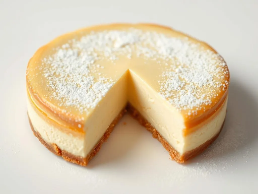 Quarkkuchen ohne Boden mit Puddingpulver