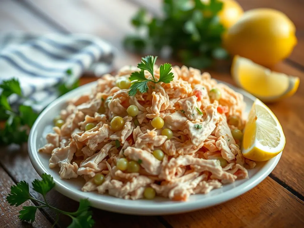 Regionaler Geflügelsalat Deutschland