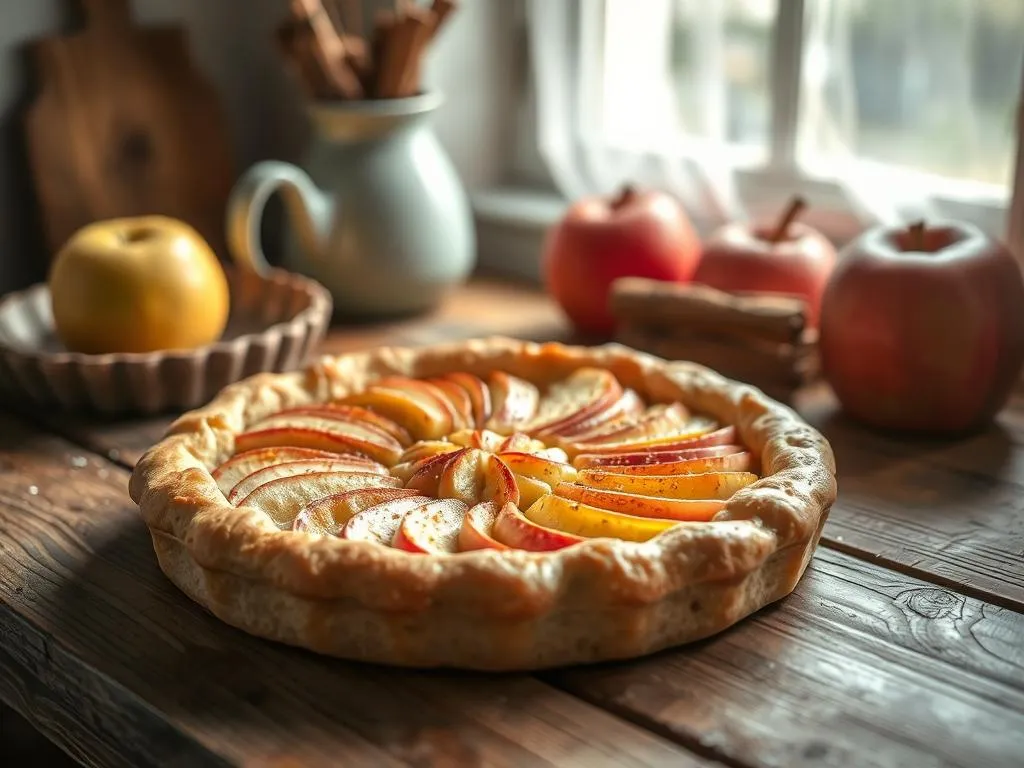 Veganer und glutenfreier Apfelkuchen Veganer und glutenfreier Apfelkuchen