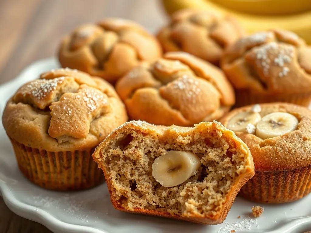 Bananen Muffins saftig