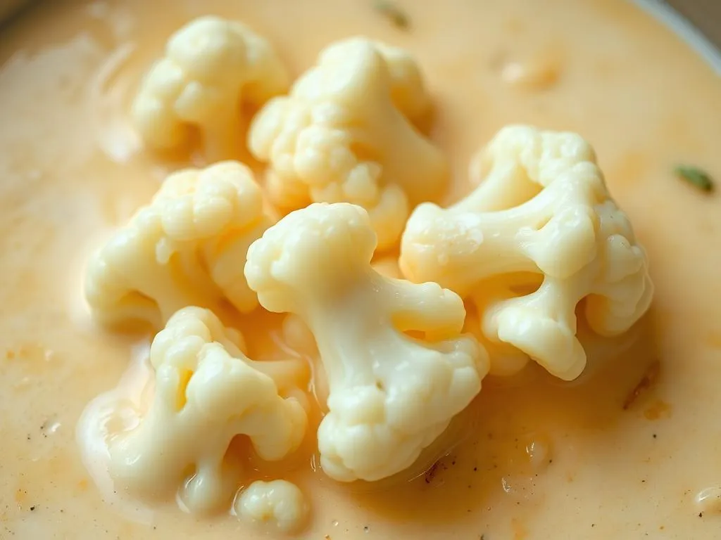 Blumenkohl Sahne Soße