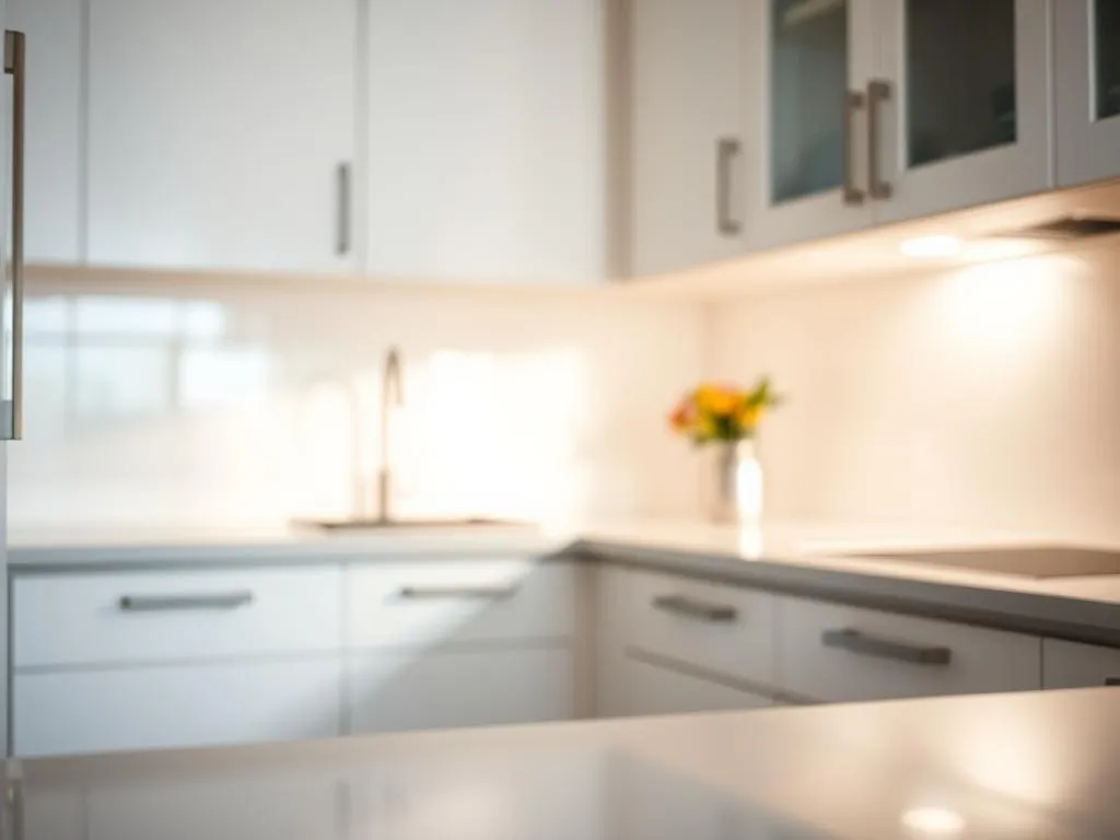 Küchenfronten reinigen