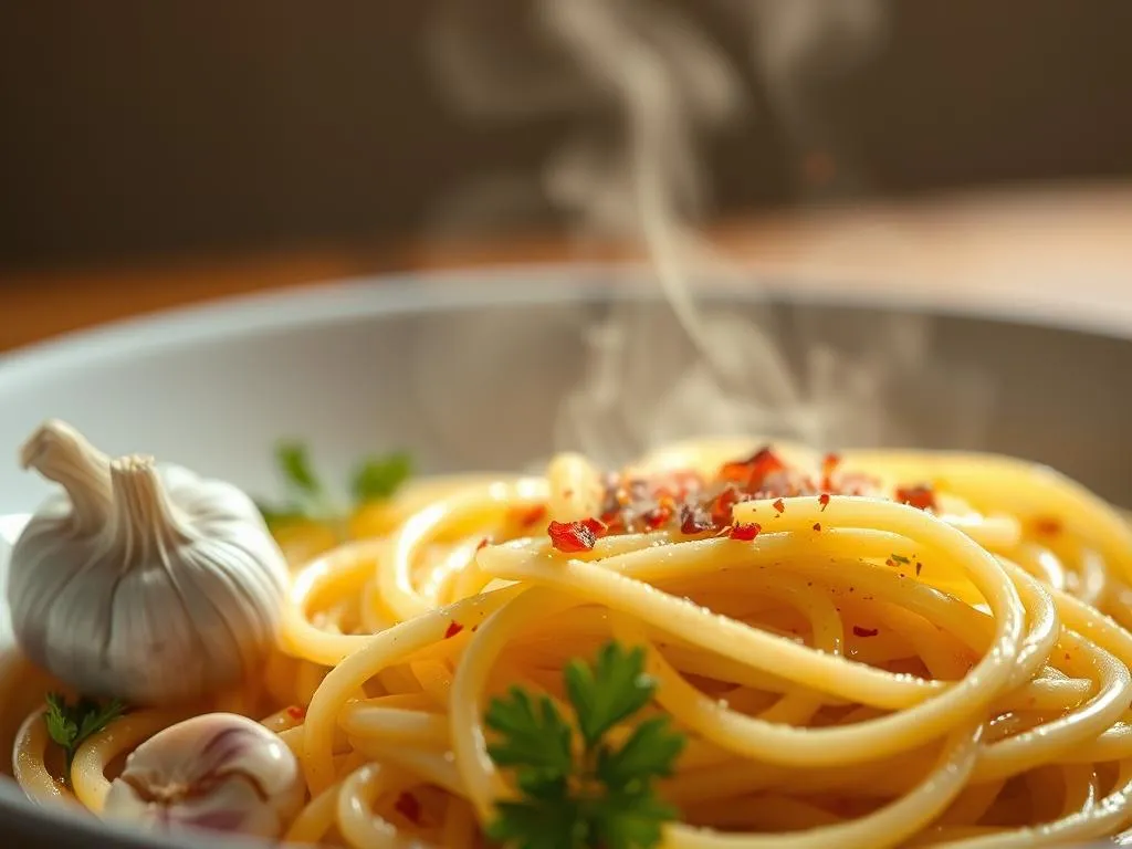 Spaghetti Aglio e Olio e Peperoncino