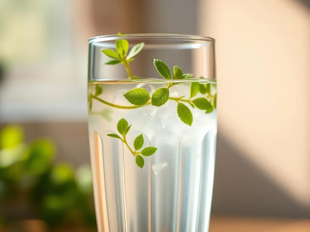 Zitronenmelisse Infused Water Rezept Zitronenmelisse Infused Water Rezept