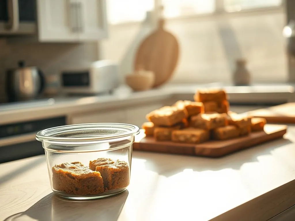 Blondies Aufbewahrung und Lagerung Blondies Aufbewahrung und Lagerung