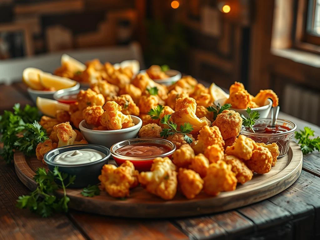 Blumenkohlsnacks Party