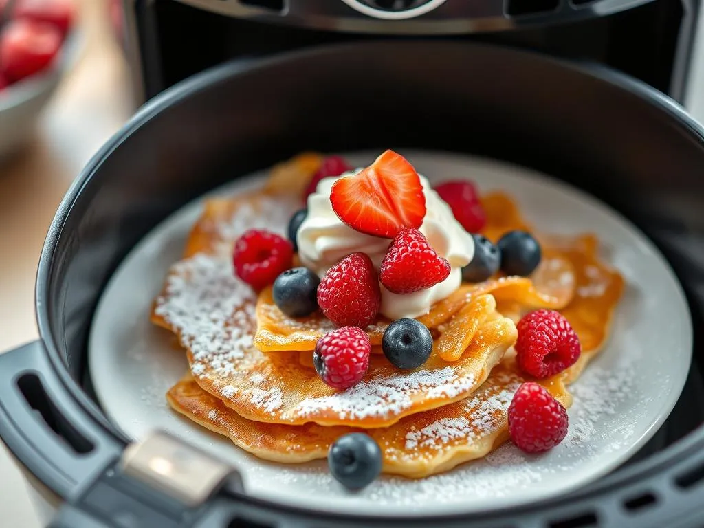 Kaiserschmarrn Heißluftfritteuse