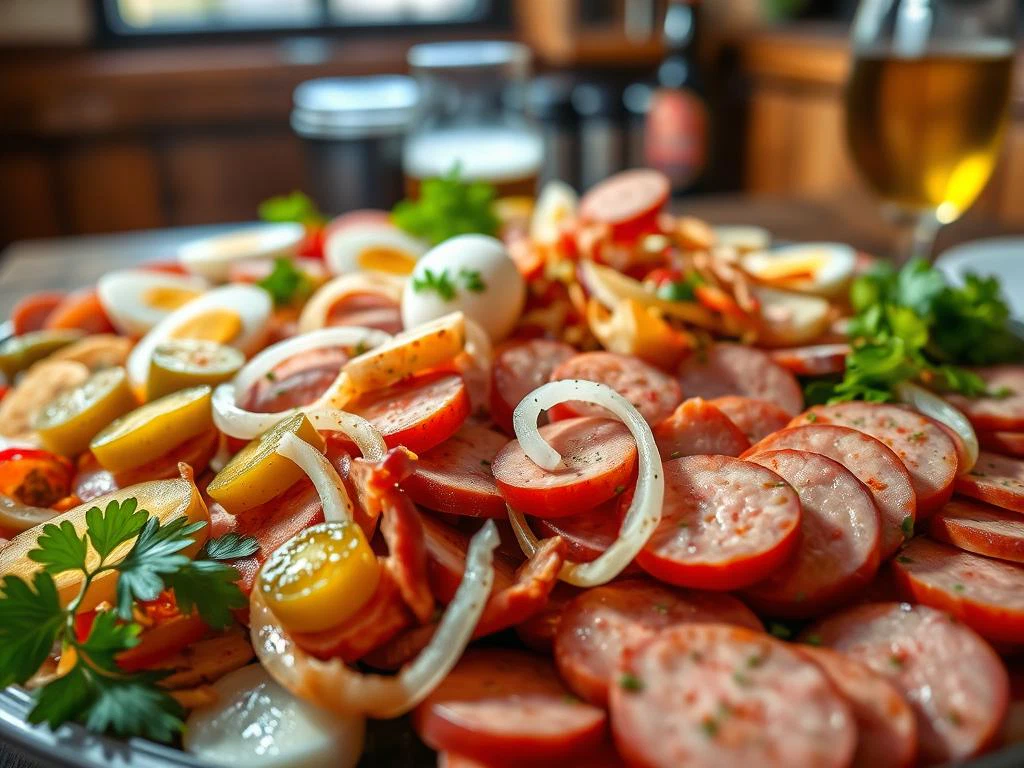Bayerischer Wurstsalat Variationen Bayerischer Wurstsalat Variationen