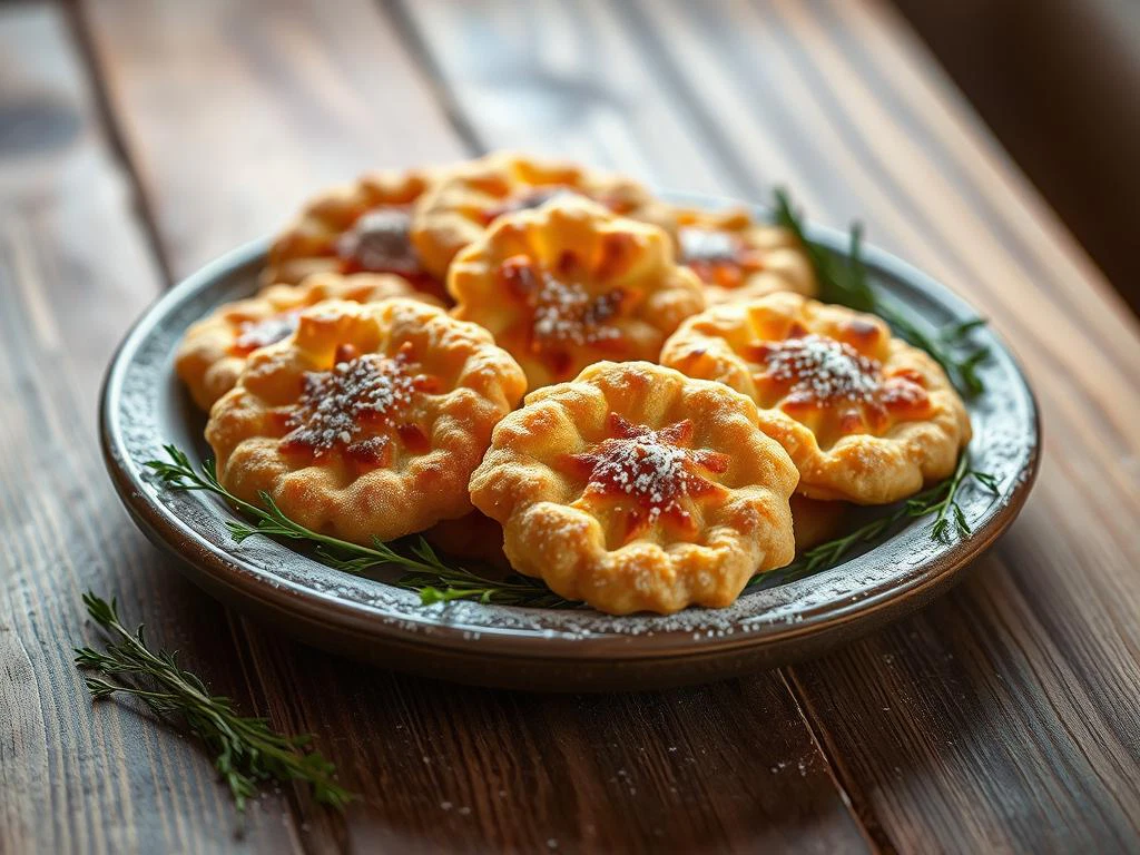 Herbstliche Kartoffel Kürbis Puffer