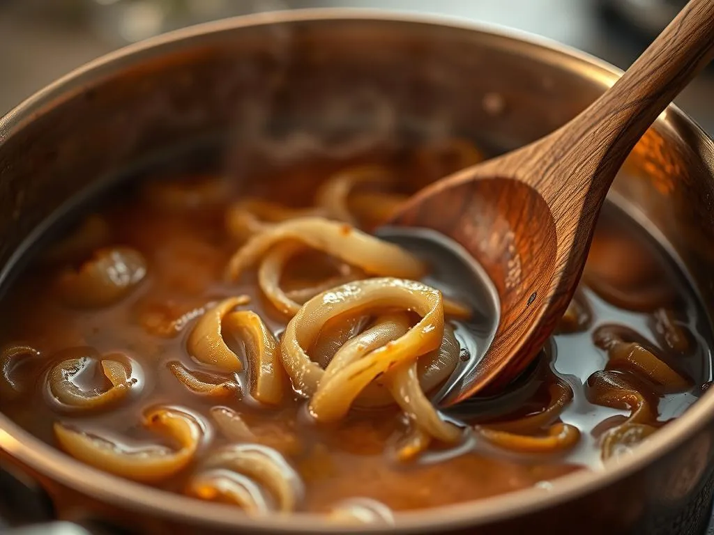 Zwiebelsauce Zubereitung