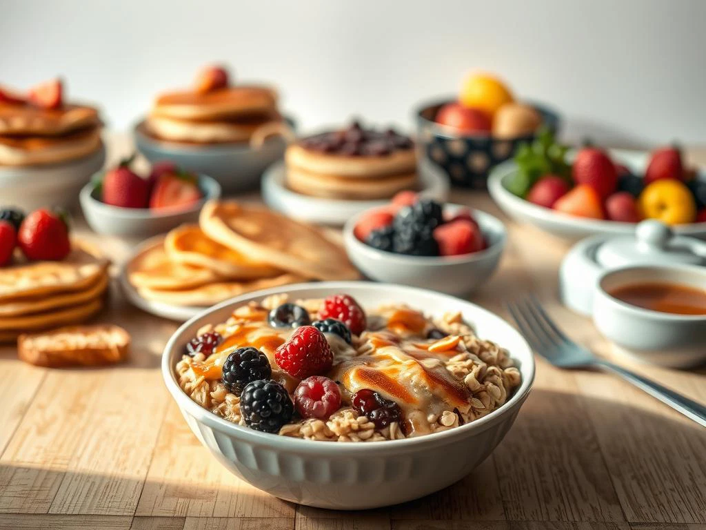 Gebackenes Porridge Vergleich