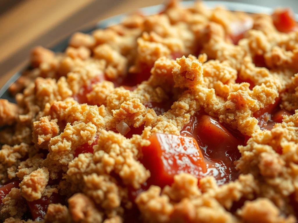 Rhabarber Crumble Backtipps