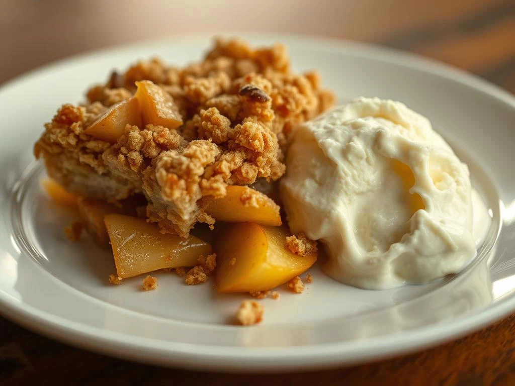 Crumble Dessert Vielseitigkeit