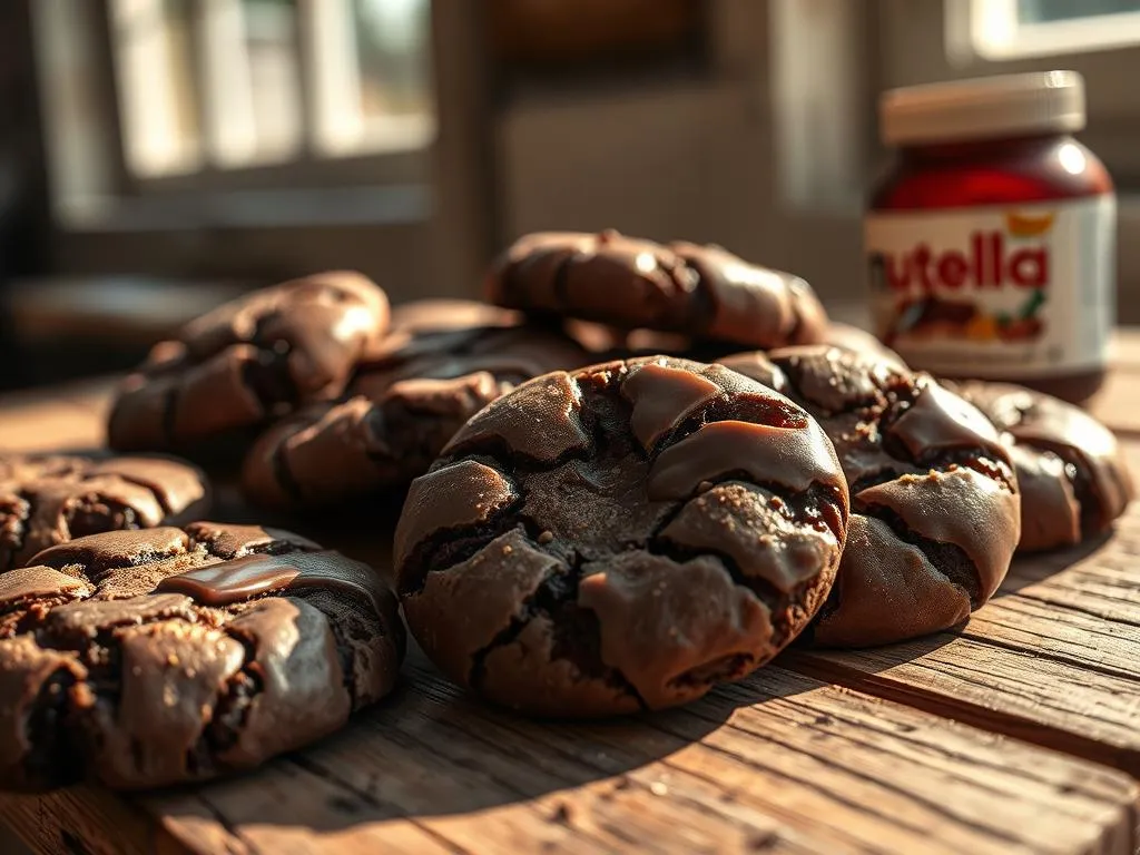 Nutella Cookies Rezept