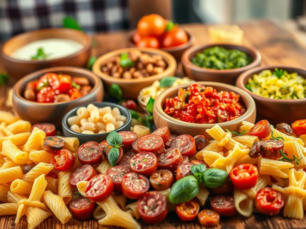 Kreative Pasta Gerichte mit Wurst