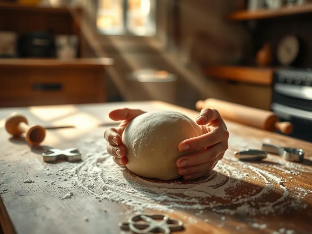 Teig herstellen und backen Teig herstellen und backen