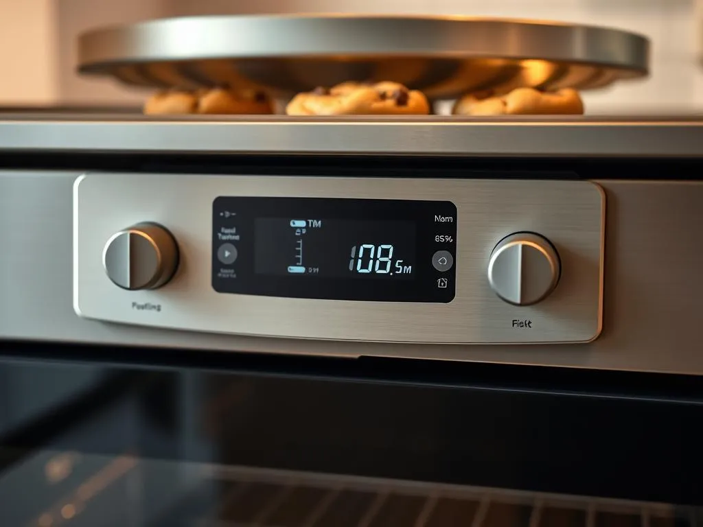 Backofen Temperaturkontrolle für Cookies