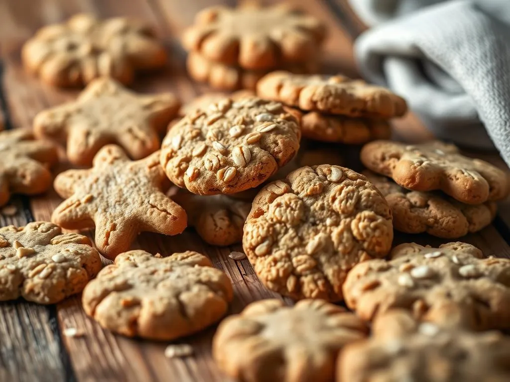 Kreative Variationen von Haferkeksen