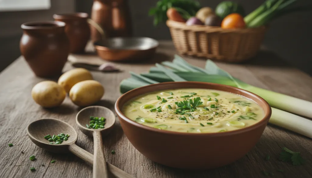 Käse Lauch Suppe