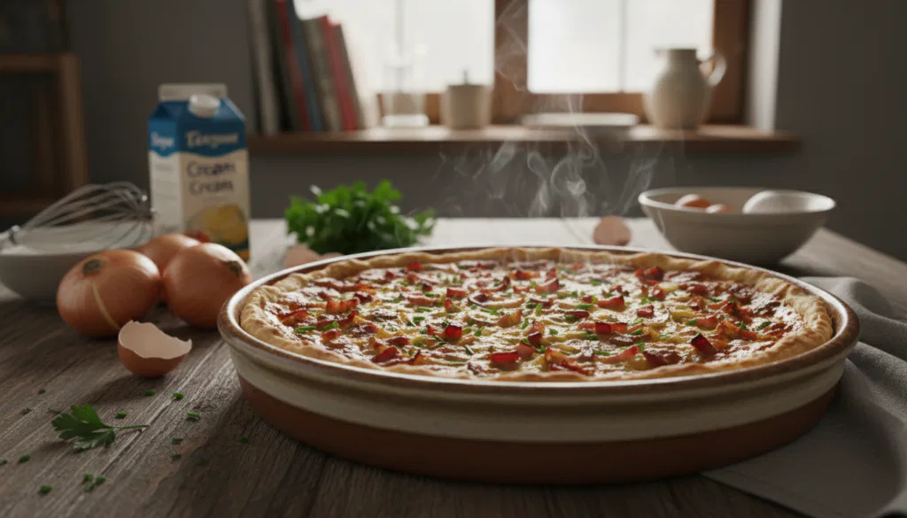 Perfekter Belag für Zwiebelkuchen