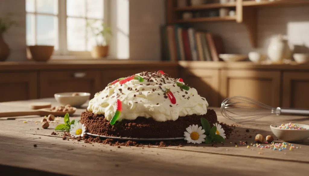 Dekoration Maulwurfkuchen