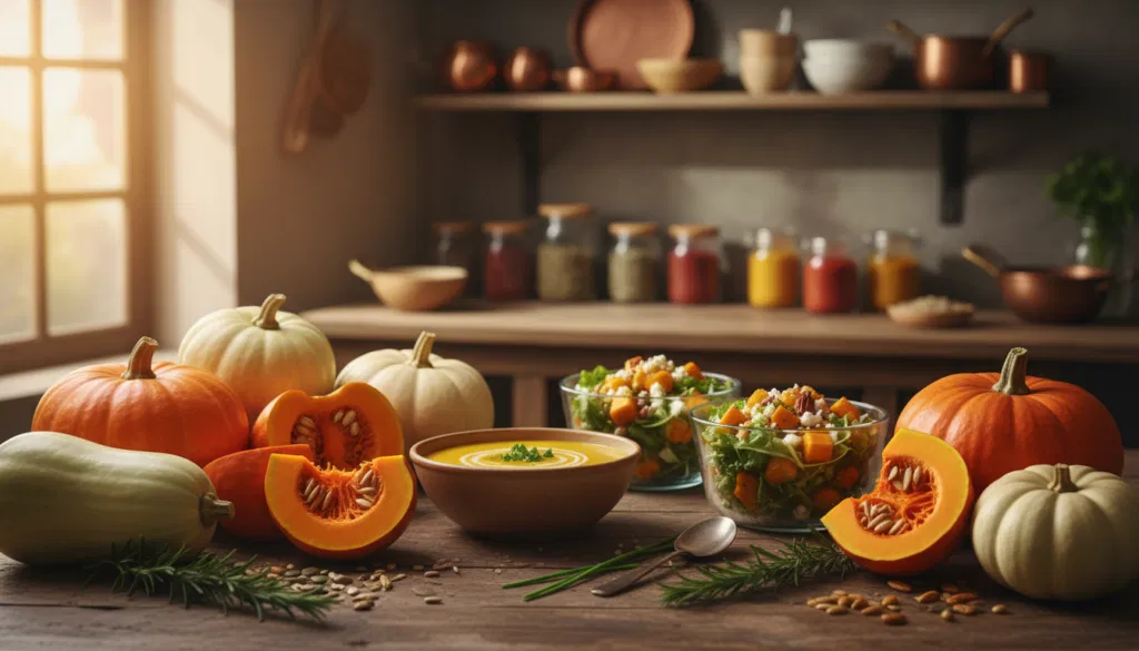 Experimentelle Kürbis Variationen