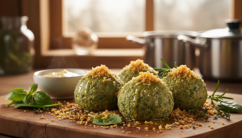 Spinatknödel selber machen