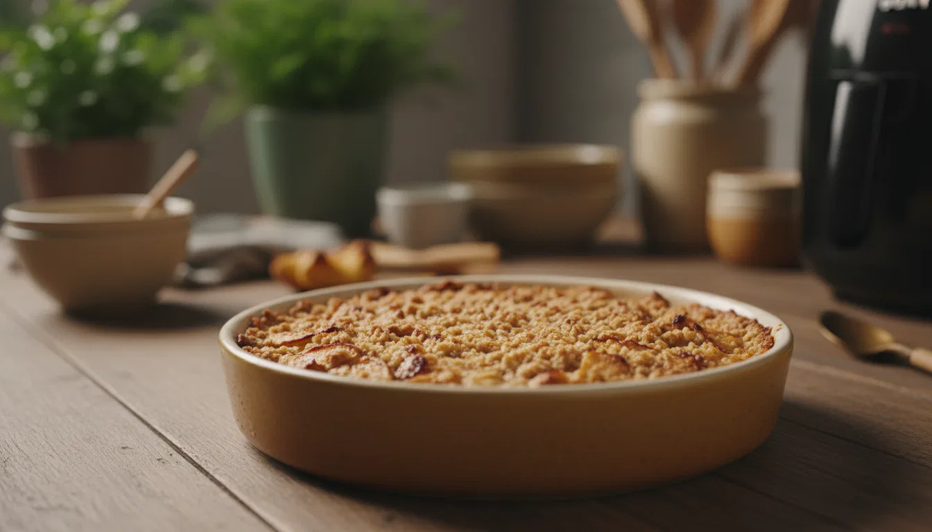 Apple Crumble Airfryer