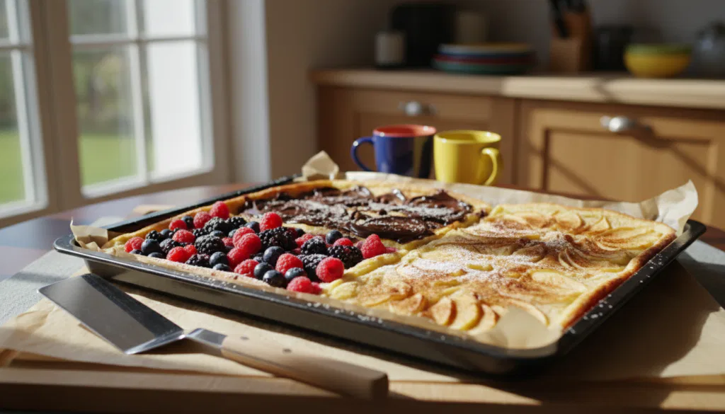 Pfannkuchen vom Blech