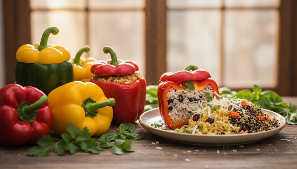 variationen gefüllte paprika