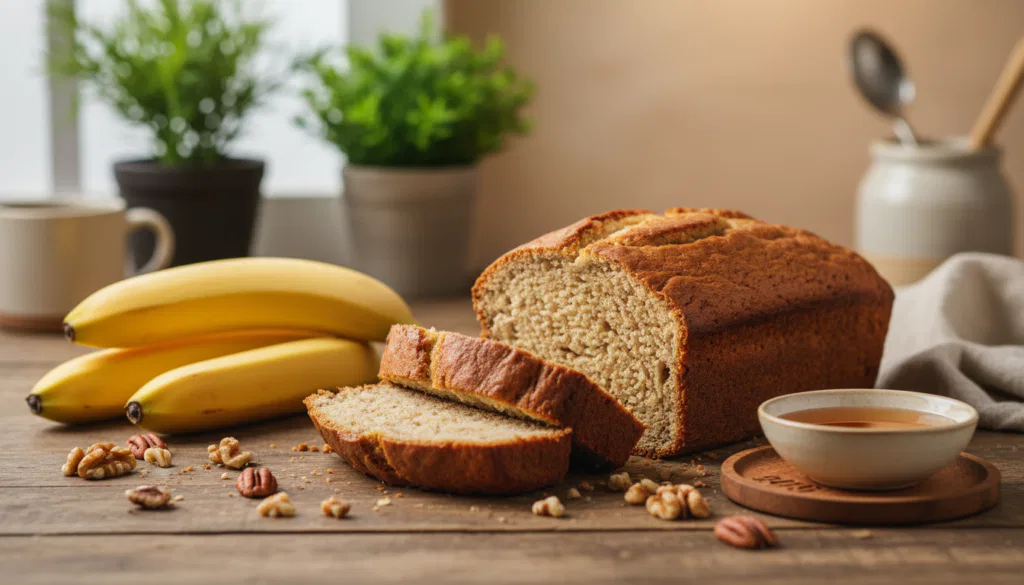 Bananenbrot ohne Zucker