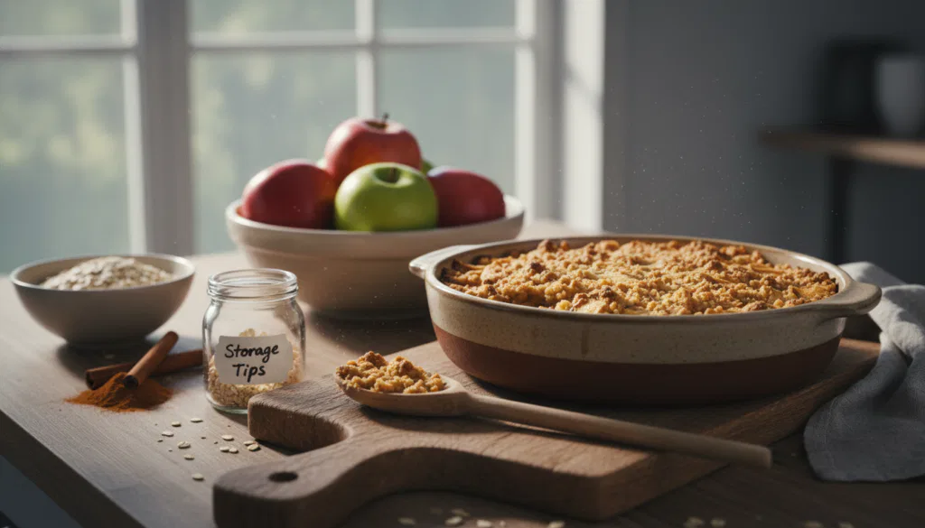 Zubereitungszeit Lagerung Aufbewahrung Apple Crumble Zubereitungszeit Lagerung Aufbewahrung Apple Crumble